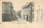 07 Ardeche .CPA FRANCE 07 "Les Vans, Rue du Temple"