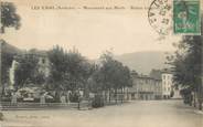 07 Ardeche .CPA FRANCE 07 "Les Vans, Monuments aux morts,Statue Léopold Ollier  "