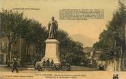 07 Ardeche .CPA FRANCE 07 "Les Vans, Statue du Docteur Léopold Ollier  "
