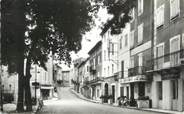 07 Ardeche .CPSM FRANCE 07 "Les Vans, Place  Ollier et Rue du Temple"