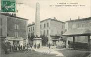 07 Ardeche .CPA   FRANCE 07 "  Villeneuve de Berg, Place du Marché"