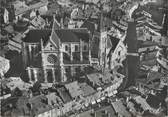 74 Haute Savoie .CPSM   FRANCE 74 "Thonon les Bains, Vue aérienne Basilique St François de Salle et Eglise St Hippolyte"