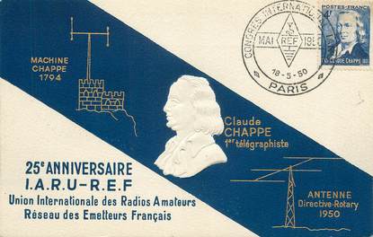 CPA CARTE MAXIMUM / Electricité / Télégraphiste