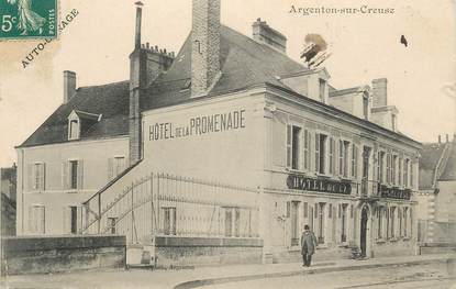 .CPA FRANCE 36 "Argenton sur Creuse, Hôtel de la Promenade""