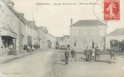 .CPA FRANCE 36 "Ardente, Quartier Saint Vincent Place du Marché"