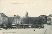 36 Indre .CPA FRANCE 36 "Le Blanc, Le tramway, arrêt Place du Marché"