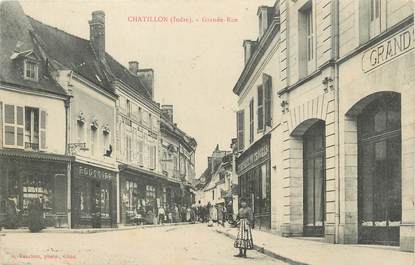.CPA FRANCE 36 "Chatillon, Grande Rue"