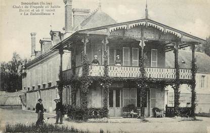 .CPA FRANCE 36 "Issoudun,  Chalet de Frapesle"