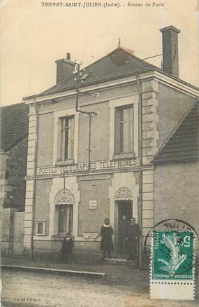 .CPA FRANCE 36 "Thévet St Julien,  Bureau de Poste"