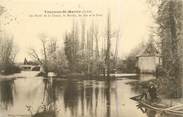 36 Indre .CPA FRANCE 36 "Tournon St Martin, Les bords de la Creuse, les iles et le pont"