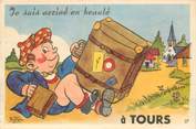 37 Indre Et Loire CPA FRANCE 37 "Tours" / CARTE A SYSTEME