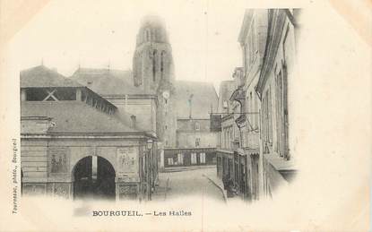.CPA FRANCE 37 "Bourgueil, Les Halles"