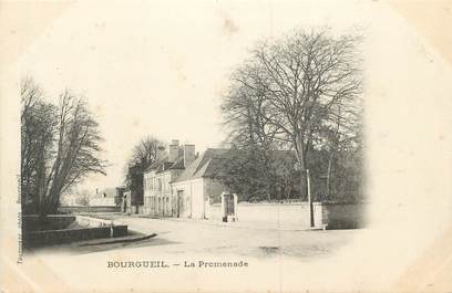 .CPA FRANCE 37 "Bourgueil, La promenade"