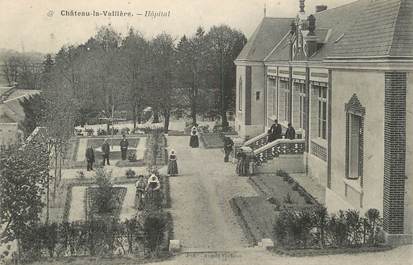 .CPA FRANCE 37 "Château la  Vallières, Hôpital"