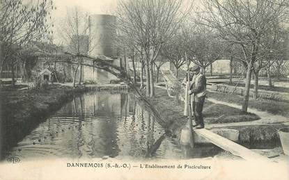 CPA FRANCE 91 "Dannemois, Etablissement de pisciculture"