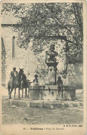 CPA FRANCE 91 "Vallières, place du Marché"