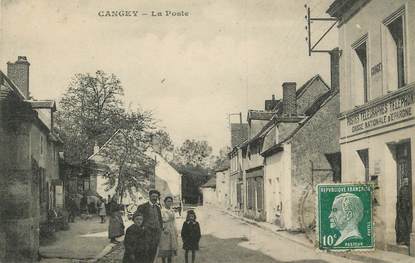 .CPA FRANCE 37 "Cancey, La Poste"