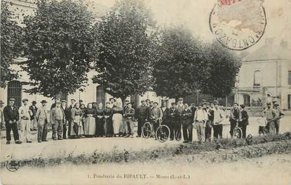 .CPA FRANCE 37 "Monts,  Poudrerie Ripault"