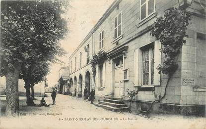 .CPA FRANCE 37 " St Nicolas de Bourgueil, La Mairie"