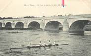 37 Indre Et Loire .CPA  FRANCE 37 " Tours, Le pont de pierre le jour des régates"