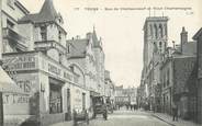 37 Indre Et Loire .CPA  FRANCE 37 " Tours, Rue de Châteauneuf et Tour Charlemagne"