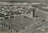 Maroc  CPSM MAROC "Rabat, vue panoramique aérienne de la Tour Hassan et la pointe des Oudaïas"