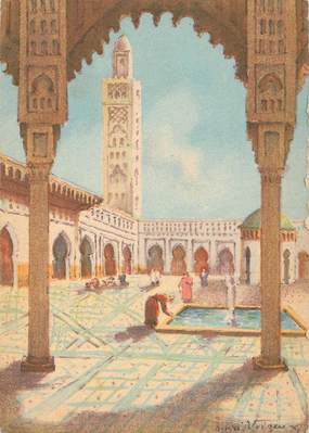  CPSM MAROC "Casablanca, mosquée Sidi Mohammed Beni Youssef"