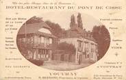 37 Indre Et Loire .CPA  FRANCE 37 "Vouvray, Hôtel Restaurant du Pont de Cisse"