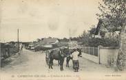 40 Lande .CPA  FRANCE 40 "Capbreton sur Meer, L'avenue de la Gare"