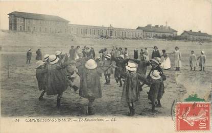 .CPA  FRANCE 40 "Capbreton sur Mer, Le Sanatorium"