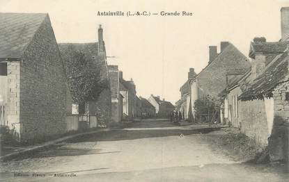 .CPA  FRANCE 41 "Autainville, Grande Rue"