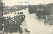 41 Loir Et Cher .CPA FRANCE 41 " Blois, Crue de la Loire 21 octobre 1907, Avenue de St Gervais"/INONDATIONS