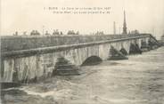 41 Loir Et Cher .CPA FRANCE 41 " Blois, Crue de la Loire 21 octobre 1907, Vue du Pont"/INONDATIONS