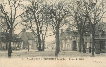 .CPA FRANCE 41 " Chaumont sur Tharonne, Place du Midi"