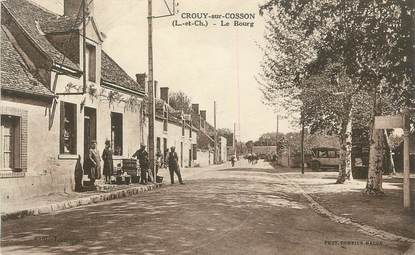 .CPA FRANCE 41 " Crouy sur Cosson, Le bourg"