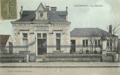 .CPA FRANCE 41 " Chémery, La Mairie"