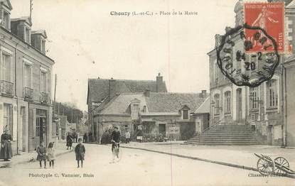 .CPA FRANCE 41 " Chouzy, Place de la Mairie"