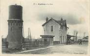 41 Loir Et Cher .CPA FRANCE 41 " Contres, La gare"