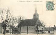 41 Loir Et Cher .CPA FRANCE 41 " Dhuizon, L'église et la place"