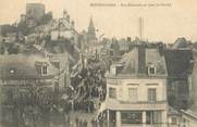 41 Loir Et Cher .CPA FRANCE 41 "Montrichard, Rue nationale un jour de marché"