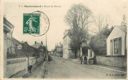 .CPA FRANCE 41 "Montrichard, Route de Bourré"