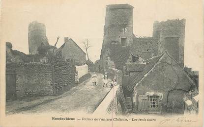 .CPA FRANCE 41 "Mondoubleau, Ruines du Château"