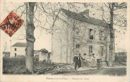 .CPA FRANCE 41 "Mont, Bureau de Poste"