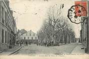 41 Loir Et Cher .CPA FRANCE 41 "Onzain, Grande rue et place de l'église"