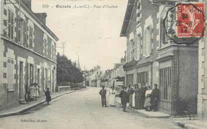 .CPA FRANCE 41 "Onzain, Pont d'Ouchet"