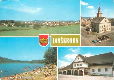 CPSM TCHÉCOSLOVAQUIE "Lanskroun" 