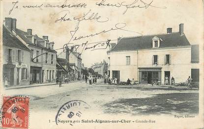 .CPA FRANCE 41 "St Aignan sur Cher, Grande rue"