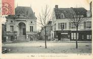 41 Loir Et Cher .CPA FRANCE 41 "Mer, La Mairie et la Maison Léauté"