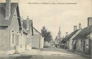 41 Loir Et Cher .CPA FRANCE 41 "Pierrefitte sur Sauldre, Route de la Motte Beuvron"