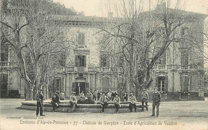 CPA FRANCE 13 "Env. d'Aix en Provence, Chateau de Gueydan, Ecole d'Agriculture"